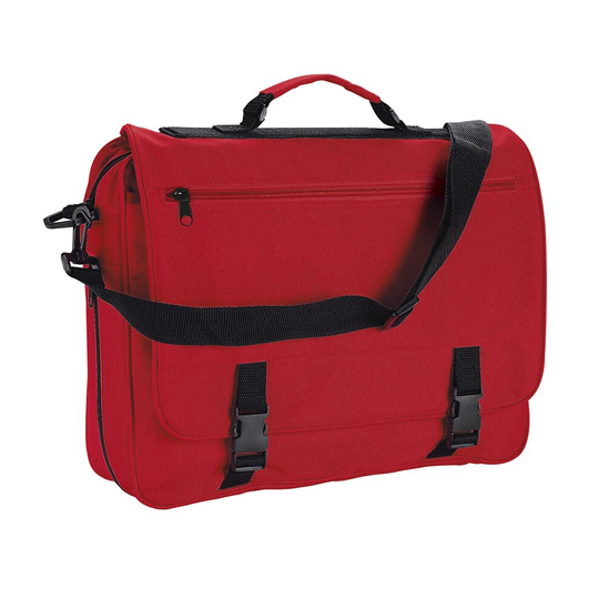 (Red) Messenger Bag Document Shoulder Laptop Bag