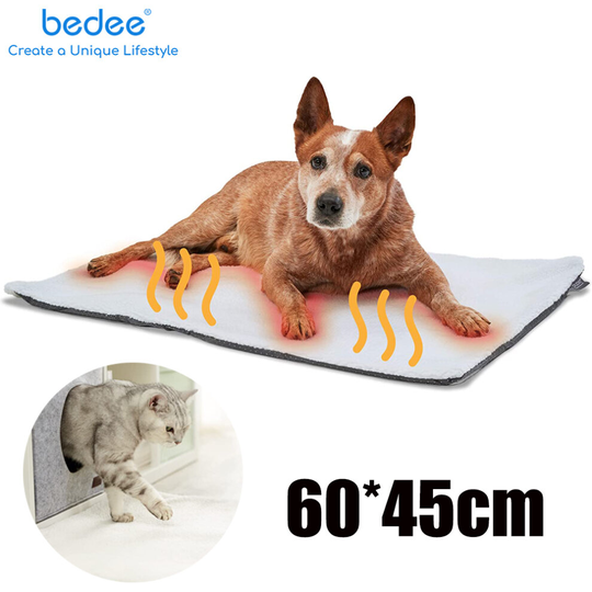 Self Heating Blanket for Dogs & Cats, Self Warming Pet Mat - 60*45cm