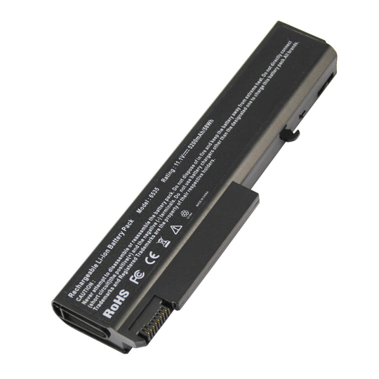 FUTUREBATT Laptop Battery for HP EliteBook 6535b 6930p 8440p 8440w Compaq 6530b 6730b 6700b KU531AA 11.1V 5200mAh