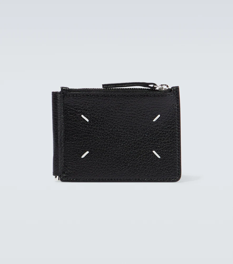 Bifold leather wallet