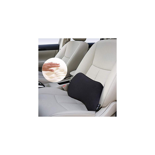 Big Hippo Lumbar Support Pillow Back Pillows for Office Chair, Memory Foam Back Support Cushion, Seat Back Support for Home, Office, Car, Travel,