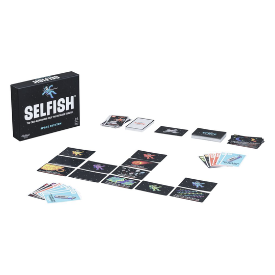 Ridley's | Selfish | Space Edition | Strategy Card Game | Great Family Fun