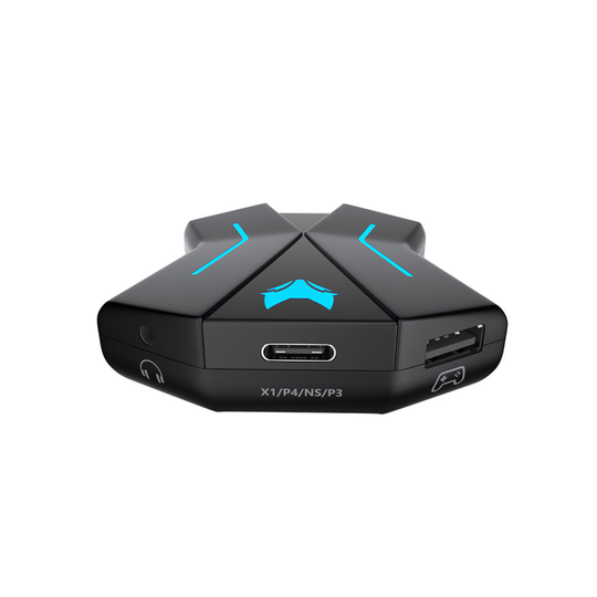 Pro Kam Keyboard and Mouse Adapter for PS4, Xbox One, 360, PS3, Nintendo Switch (with 3.5mm Audio Jack)
