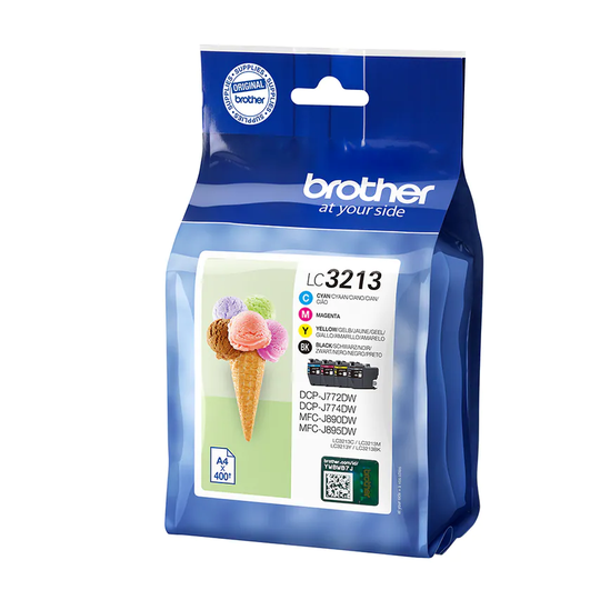 Brother Brother Black Cyan Magenta Yellow Ink Cartridge 15ml 3x10ml Multipack -