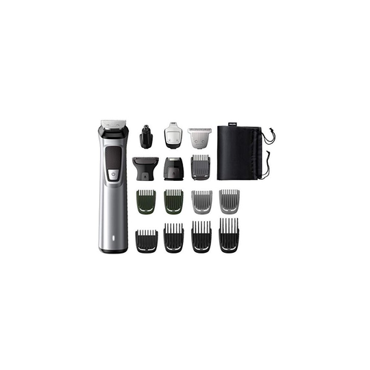 Philips MULTIGROOM Series 7000 MG7730/15 Rechargeable Black, Silver hair trimmers/clipper MULTIGROOM Series 7000 MG7730/15, Black, Silver, Rectan