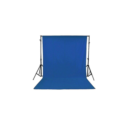 3x3m/10x10ft Photo Video Studio 100% Cotton Muslin Collapsible Backdrop Background for Photography Blue