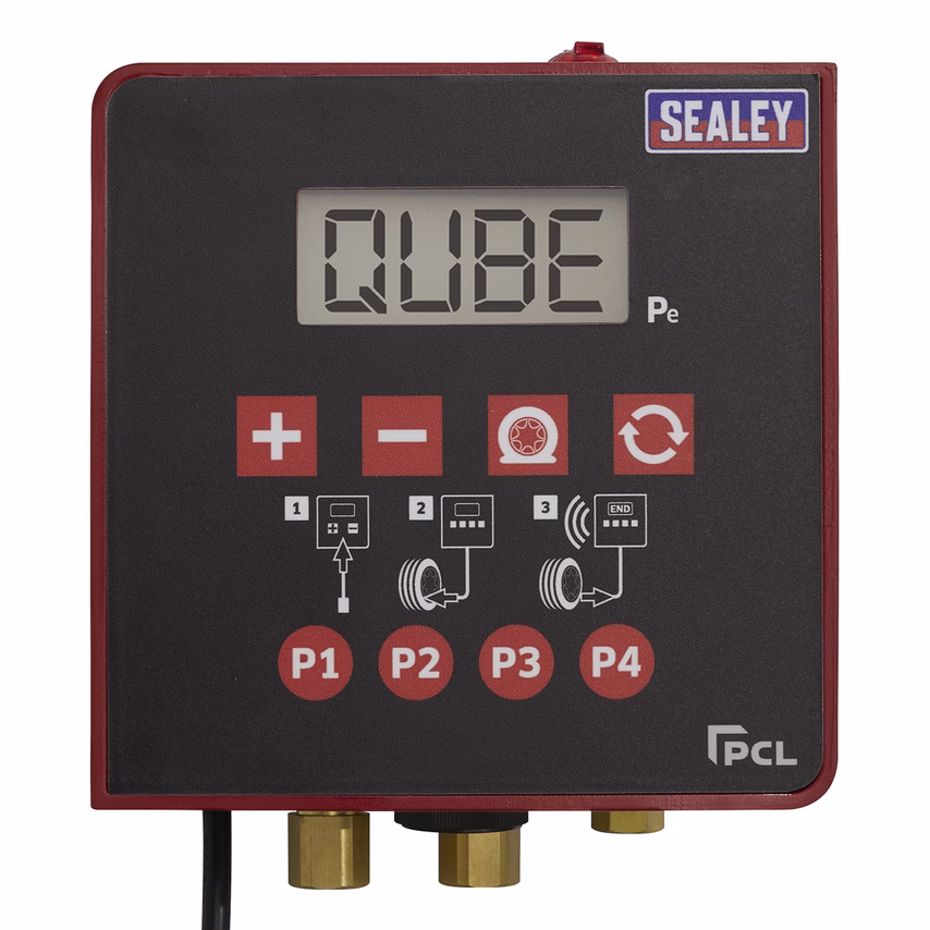 Sealey Qube Digital Tyre Inflator Professional with Ops + Nitrogen Purge