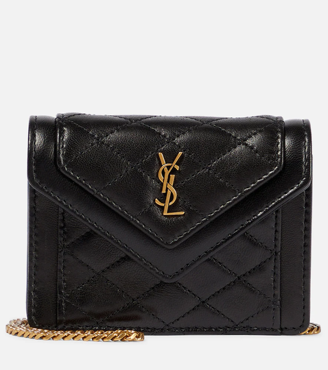 Gaby Micro leather shoulder bag