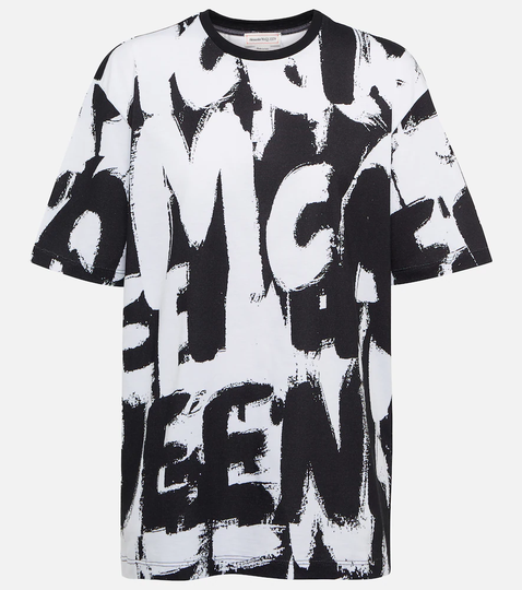 Logo printed jersey T-shirt