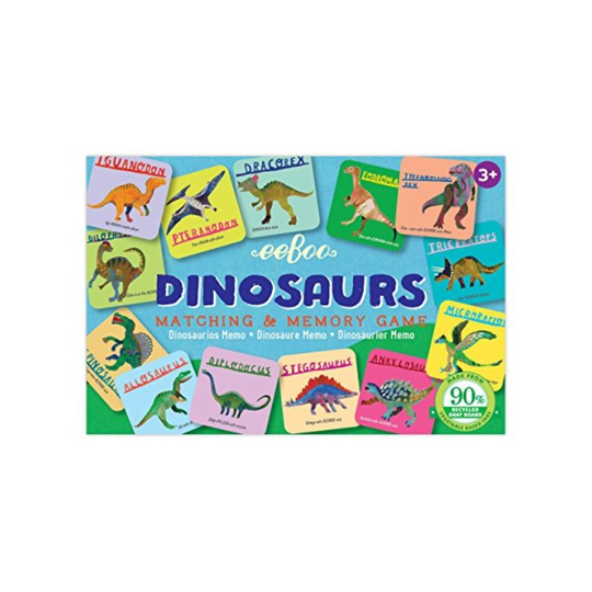 eeBoo Dinosaurs Little Memory and Matching Game