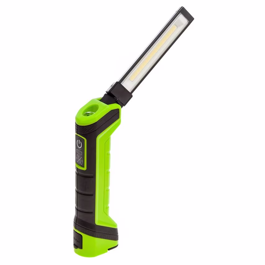 Masterplug Luceco LIL50TT65 Slim Rechargeable 5W LED Torch with Powerbank 500Lum