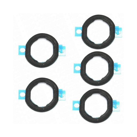 (5 Pack) For iPad Air | Home Button Rubber Spacer Seal With Adhesive