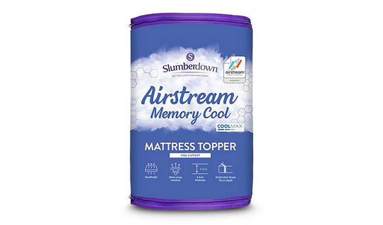 Slumberdown Airstream Memory Fibre Mattress Topper -Kingsize