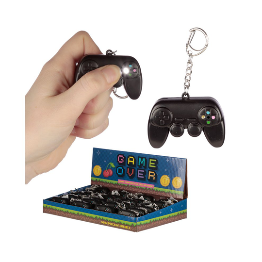 Retro Gaming Light and Sound Keyring