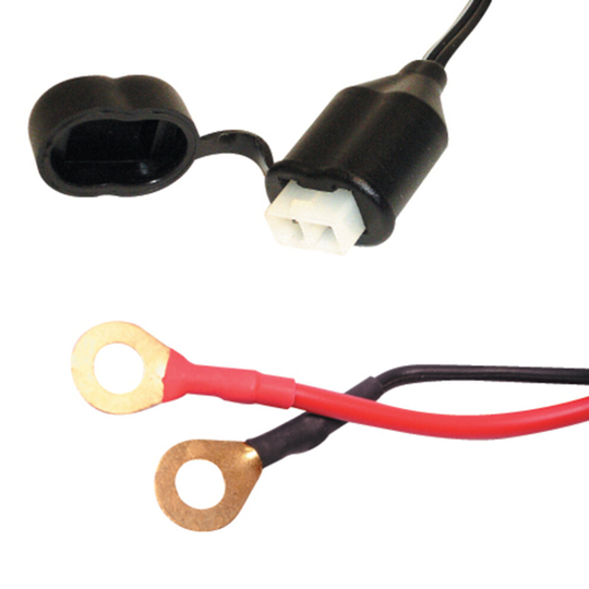 Oxford OF703 Motorcycle Bike Fused Battery Charger Lead For Oximiser & Maximiser