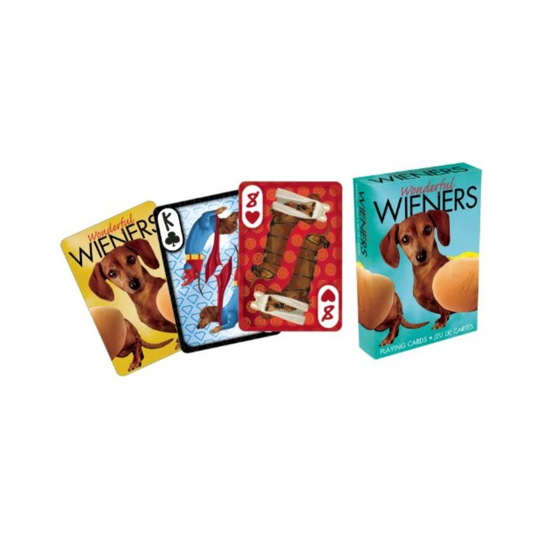Wonderful Wieners Playing Cards
