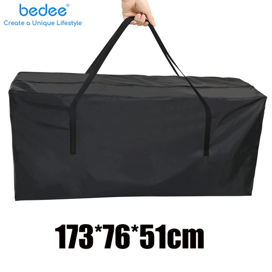 Large Heavy Duty Garden Furniture Cushions Storage Bags Waterproof