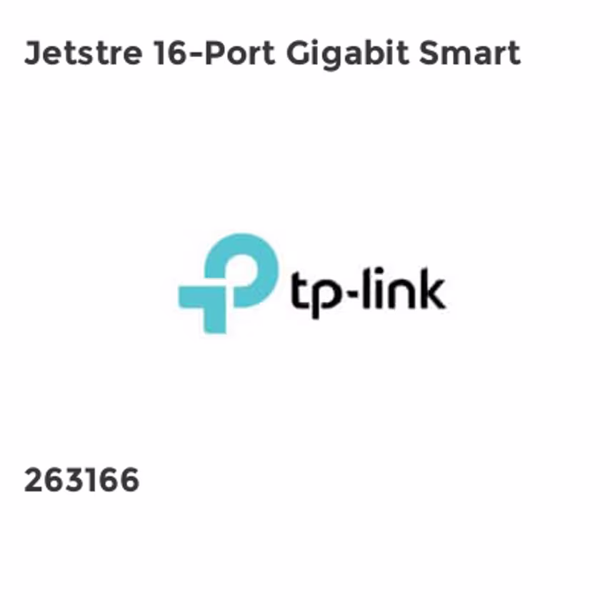 TP-Link Jetstre 16-Port Gigabit Smart