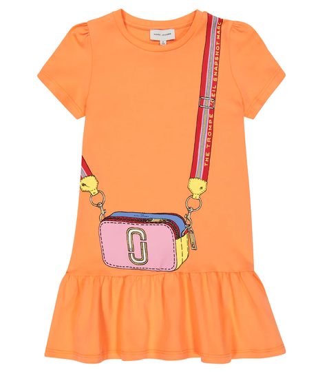 Printed cotton dress