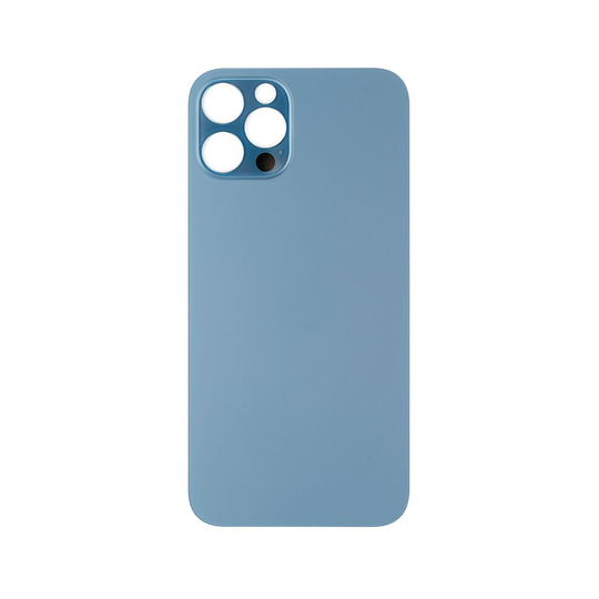 (Pacific Blue) iPhone 12 Pro Rear Back Glass / Battery Cover - Big Camera Hole - Easy Fitting