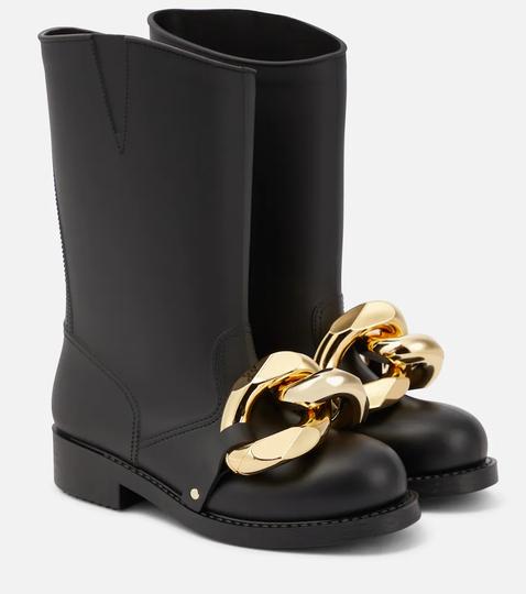 Chain rubber boots