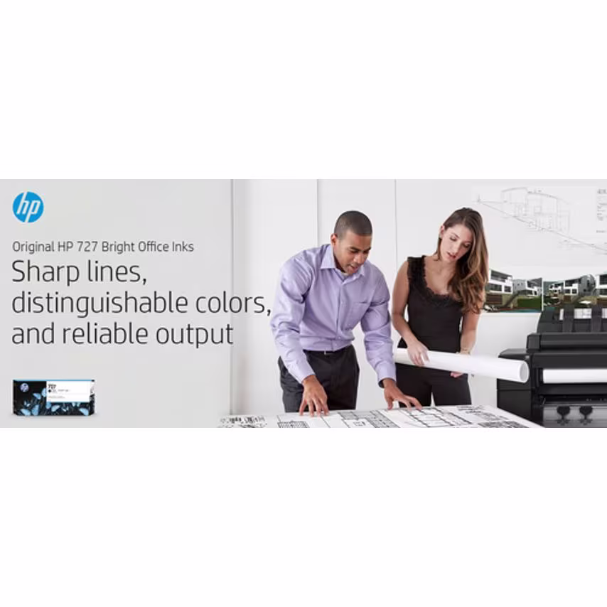 HP Ink Cartridge No 727 Gray