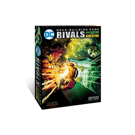 Cryptozoic Entertainment CTZ27596 DC Comics DBG Rivals Lantern & Sinestro Board Game
