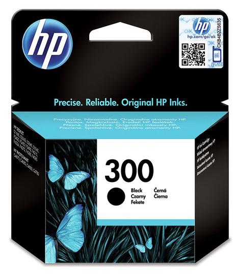 HP 300 Original Ink Cartridge - Black