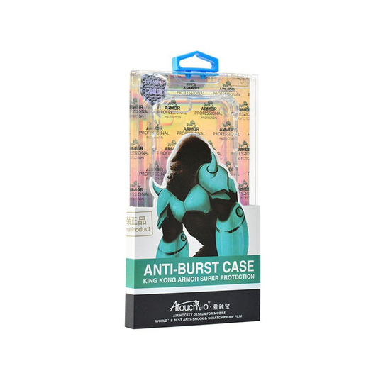 For iPhone 11 Pro a King Kong Anti Burst Clear Case Shockproof Armour Bumper Soft TPU Cover Supports Wireless Charging