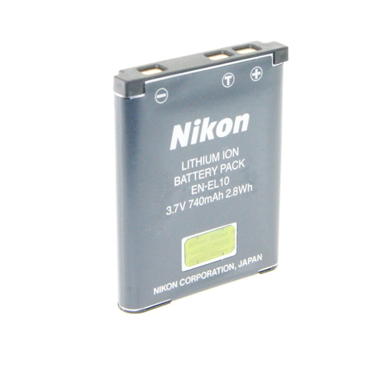 Genuine Original Nikon EN-EL10 ENEL10 Battery