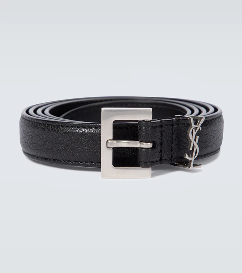 YSL leather belt
