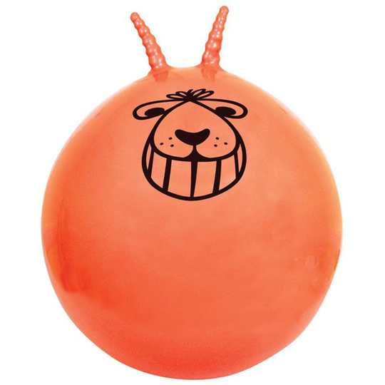 (1 Pack) Kid Retro Giant Space Hopper Bouncy Balance Toy Outdoor Fun Foot Pump Inflatable