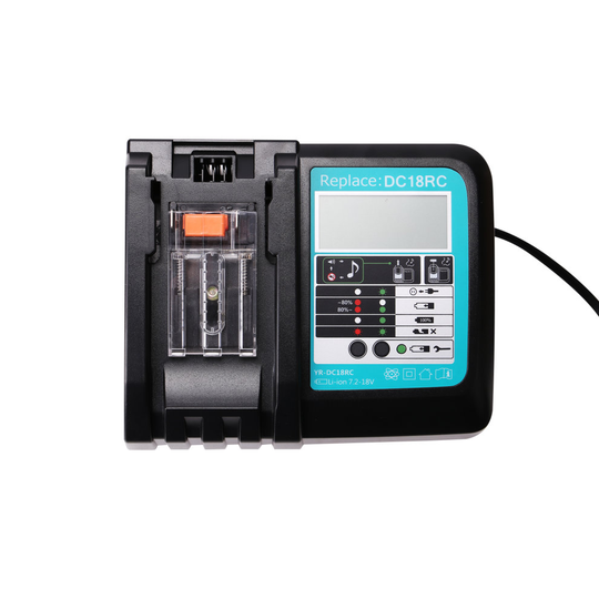 Fast Battery Charger for Makita BL1830 BL1840 BL1850 14.4V-18V 3A (LC