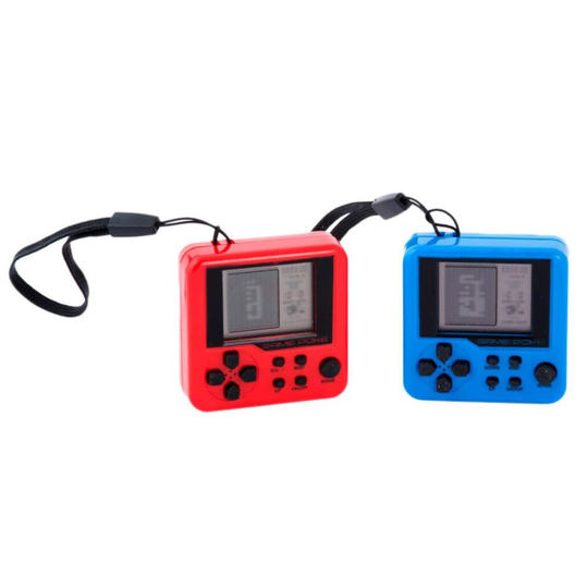 Worlds Smallest Arcade Machine Tiny Electronic Game Keyring Puzzle Gift Toy