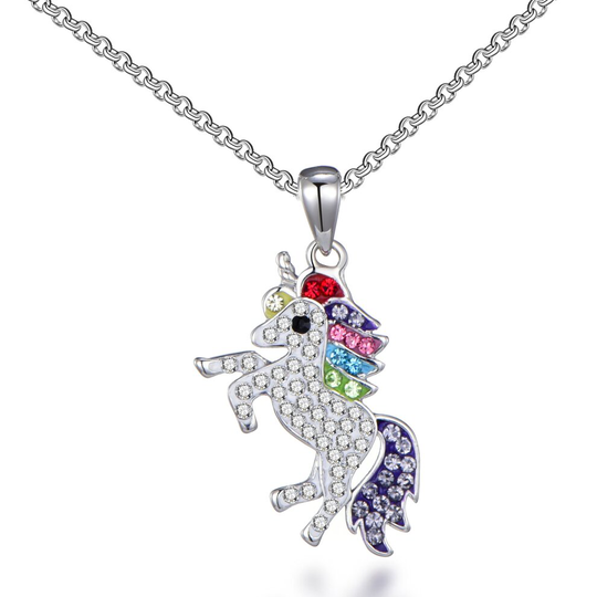 Crystal Unicorn Necklace