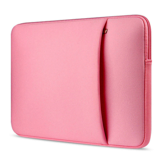 (HP Stream 11 - 11.6"inch, Pink) With Charger Pocket- Case Cover Bag Sleeve Pouch Fits 11.6"inch HP, HP Pavilion Chromebooks Laptops