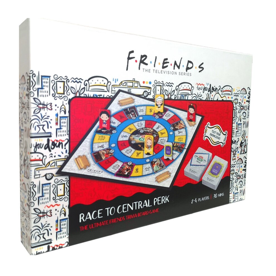 Friends Trivia Race To Central Perk Board Game