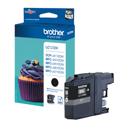 Brother LC123BK Black Ink Cartridge