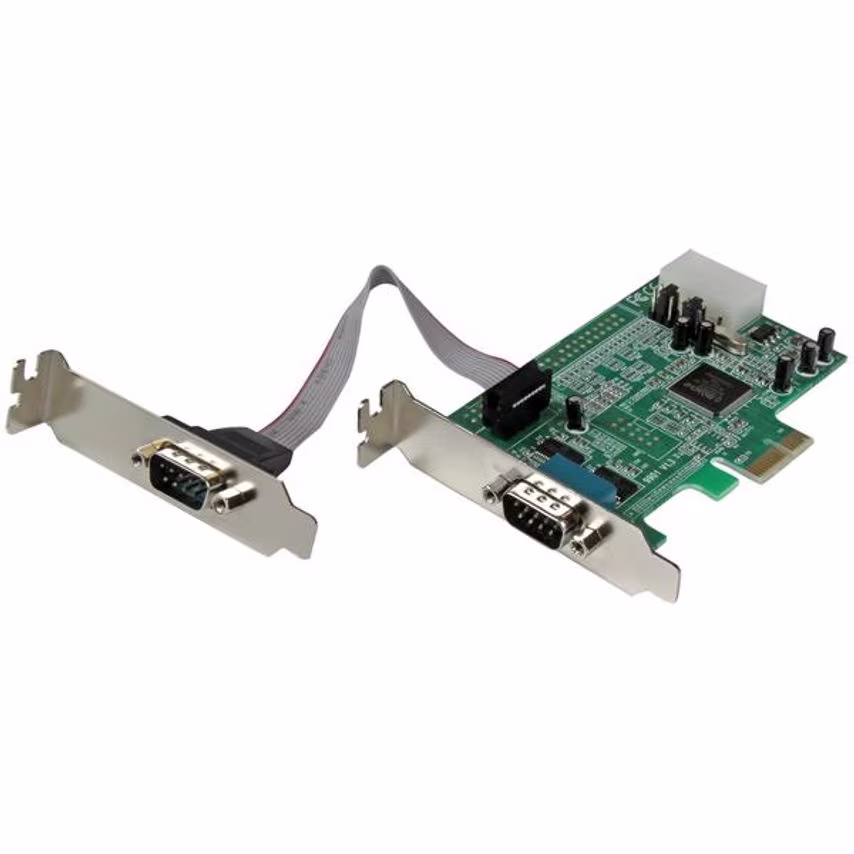 Startech 2 Port LP PCIe Serial Card 16550 UART