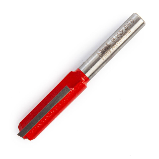 Freud MM-12425P 1/4" Shank Double Flute Straight Router Bit 9.5 x 25.4MM