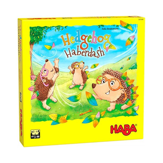 HABA Hedgehog Haberdash Color Matching Memory Game for Ages 3+ Made in Germany
