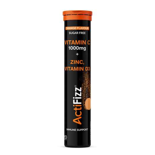 ActiFizz Effervescent Multi-Vitamin Tablets 20x | Sugar Free | Energy Levels | Immune Support |