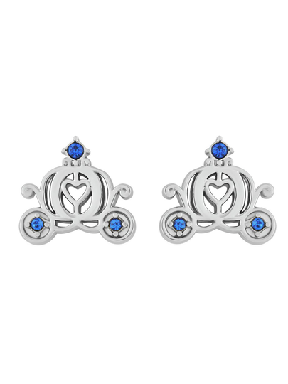 Disney Crystal Cinderella Carded Earrings