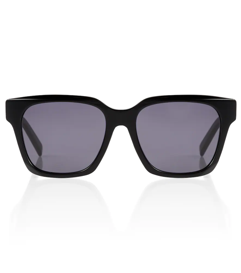 4G square acetate sunglasses
