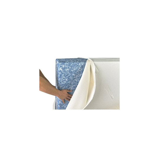 Direct Manufacturing Coolmax Memory Foam Mattress Topper Zipped Cover Size - King Size 5ft x 6ft6 Depth: (8"- 20cm)