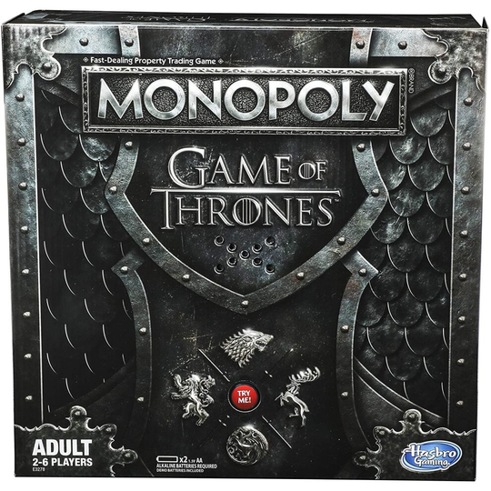 Monopoly Hasbro Gaming Game Of Thrones