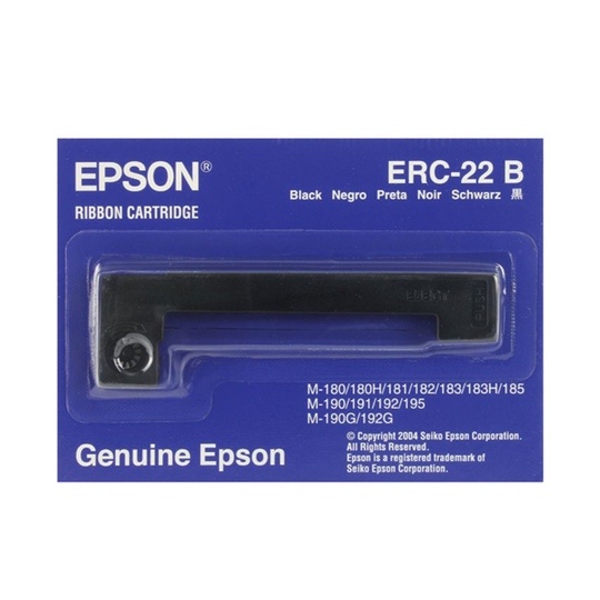 Epson ERC22B Fabric Black Ribbon C43S015358