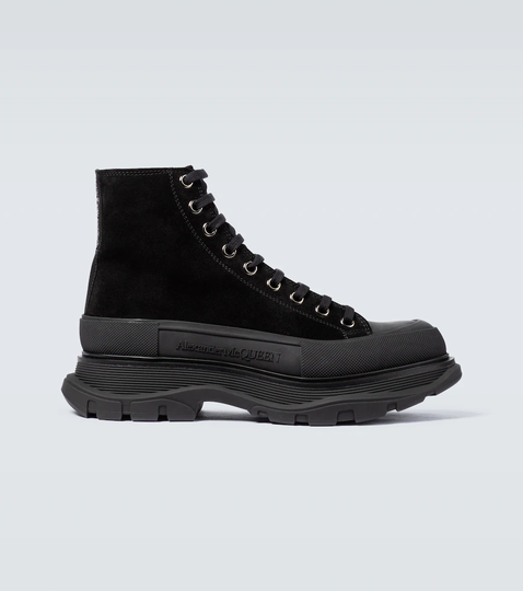Tread Slick suede platform sneakers