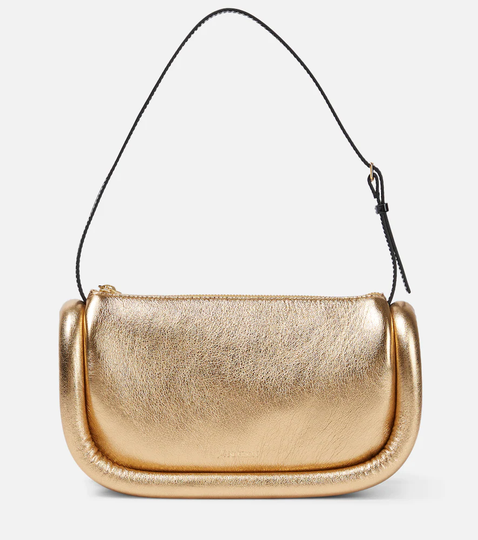 The Bumper metallic leather shoulder bag