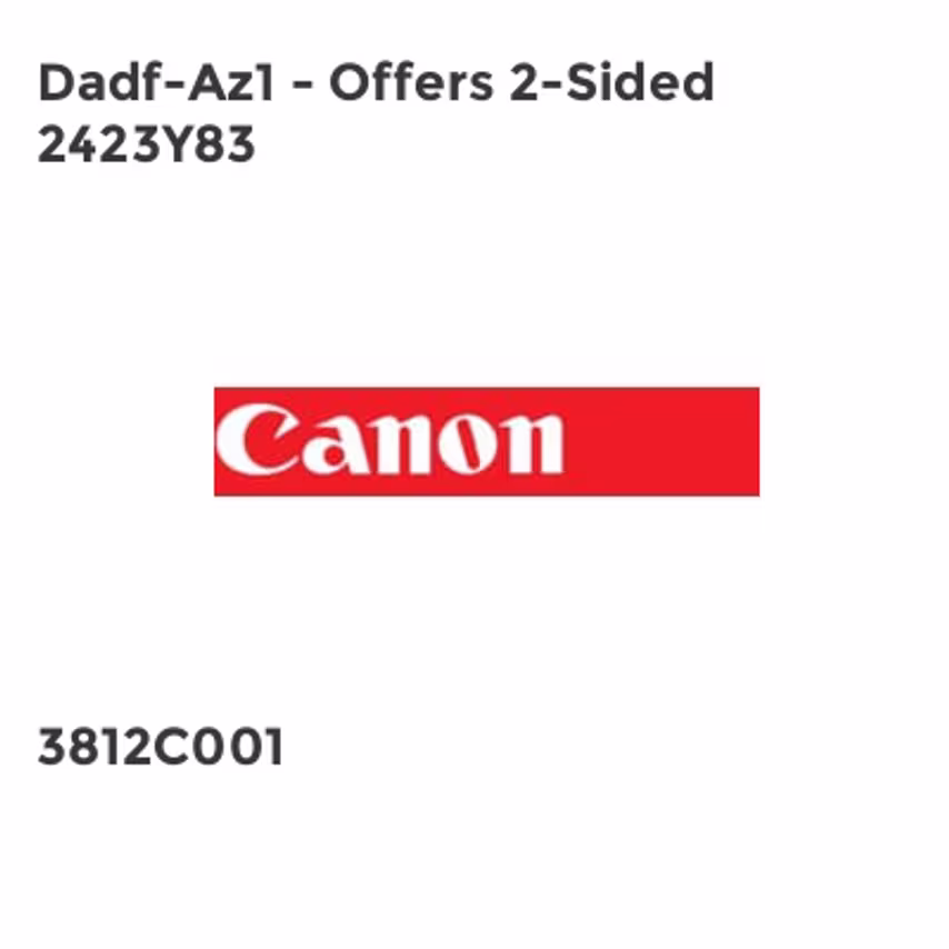 Canon Dadf-Az1 - Offers 2-Sided 2423Y83